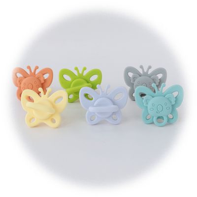 Venda Quente Bebê Uso de silicone Bibs chupeta chupeta de silicone bebê uso de Bpa livre Brustwarze bebê silicone forma chupeta