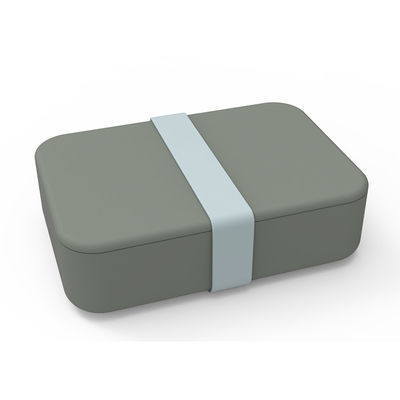 Recipiente para almoço de salada de silicone de qualidade alimentar reutilizável sem BPA, com função antiderrapante segura para microondas Capacidade 0-1L