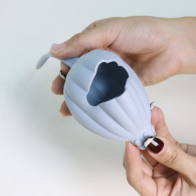 Caixa da chupeta do silicone do balão de ar quente, OEM amigável da caixa do suporte do manequim de Eco