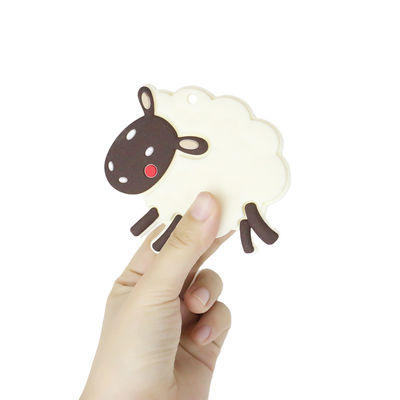 Bebê colorido silicone personalizado Teether com cavalo Dino Shape dos carneiros