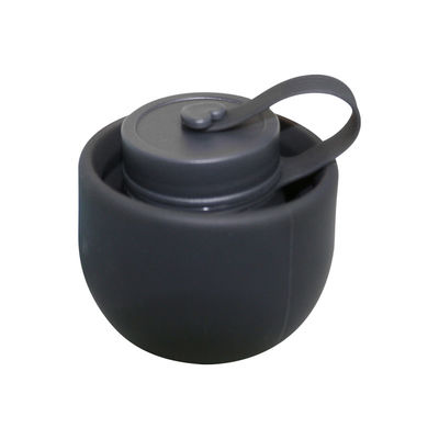 Delicado 500Ml dobrável da garrafa de água do silicone do ODM do OEM para correr