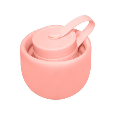 Delicado 500Ml dobrável da garrafa de água do silicone do ODM do OEM para correr