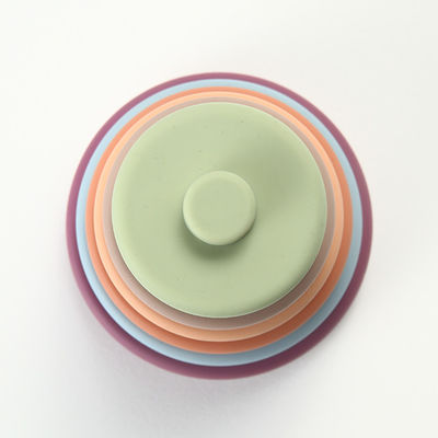 Multi brinquedos funcionais do silicone do bebê coloridos com material amigável da categoria médica de Eco