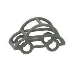 O silicone do bebê da forma do carro brinca o multi material Nontoxic do produto comestível da cor