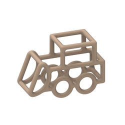 O silicone do bebê da forma do carro brinca o multi material Nontoxic do produto comestível da cor