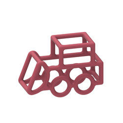 O silicone do bebê da forma do carro brinca o multi material Nontoxic do produto comestível da cor