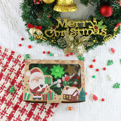 O silicone do bebê do produto comestível do OEM brinca Eco amigável para o empilhamento da árvore de Natal