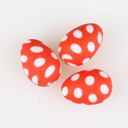 Ovos focais Bunny Shape For Pen Making da galinha do silicone dos grânulos do produto comestível
