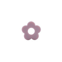 Silicone dos furos da flor que sai os dentes o grânulo 4.5cm para a colar da mastigação do grampo da chupeta de DIY