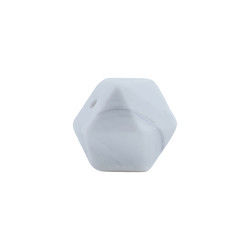 silicone do hexágono de 17mm que sai os dentes a segurança amigável de Eco do grânulo Chewable para sair os dentes do bebê