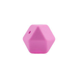 silicone do hexágono de 17mm que sai os dentes a segurança amigável de Eco do grânulo Chewable para sair os dentes do bebê