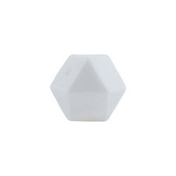 silicone do hexágono de 17mm que sai os dentes a segurança amigável de Eco do grânulo Chewable para sair os dentes do bebê