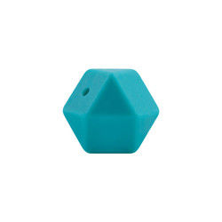 silicone do hexágono de 17mm que sai os dentes a segurança amigável de Eco do grânulo Chewable para sair os dentes do bebê