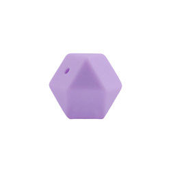 silicone do hexágono de 17mm que sai os dentes a segurança amigável de Eco do grânulo Chewable para sair os dentes do bebê