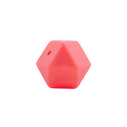 silicone do hexágono de 17mm que sai os dentes a segurança amigável de Eco do grânulo Chewable para sair os dentes do bebê