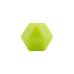 silicone do hexágono de 17mm que sai os dentes a segurança amigável de Eco do grânulo Chewable para sair os dentes do bebê