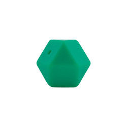 silicone do hexágono de 17mm que sai os dentes a segurança amigável de Eco do grânulo Chewable para sair os dentes do bebê