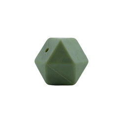 silicone do hexágono de 17mm que sai os dentes a segurança amigável de Eco do grânulo Chewable para sair os dentes do bebê