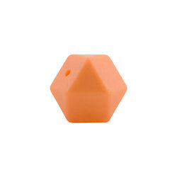 silicone do hexágono de 17mm que sai os dentes a segurança amigável de Eco do grânulo Chewable para sair os dentes do bebê
