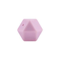 silicone do hexágono de 17mm que sai os dentes a segurança amigável de Eco do grânulo Chewable para sair os dentes do bebê