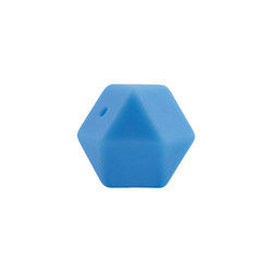 silicone do hexágono de 17mm que sai os dentes a segurança amigável de Eco do grânulo Chewable para sair os dentes do bebê