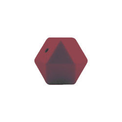 silicone do hexágono de 17mm que sai os dentes a segurança amigável de Eco do grânulo Chewable para sair os dentes do bebê