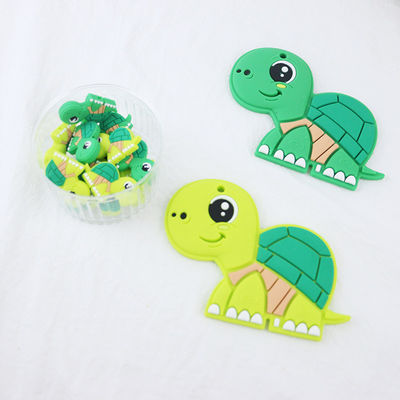 Grânulos animais do silicone pequeno, bebê Teether dos grânulos do silicone para o bracelete de correntes da colar