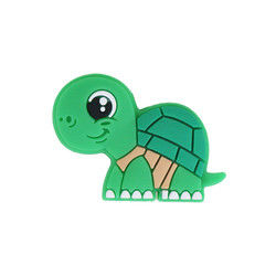 Grânulos animais do silicone pequeno, bebê Teether dos grânulos do silicone para o bracelete de correntes da colar