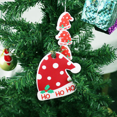 Mini Food Grade Christmas Silicone perla para a colar da corrente da chupeta de DIY