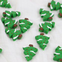 Silicone do chapéu do Natal que sai os dentes o grânulo BPA Chewable livre para o bebê infantil