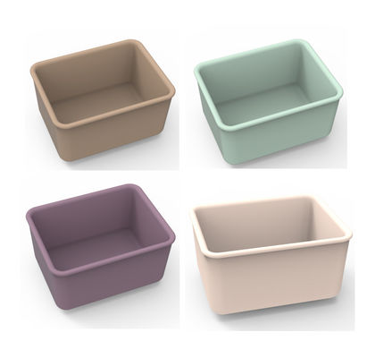 Os multi utensílios de mesa funcionais do silicone ajustaram-se inquebrável para crianças das crianças