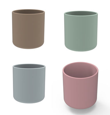 Os multi utensílios de mesa funcionais do silicone ajustaram-se inquebrável para crianças das crianças