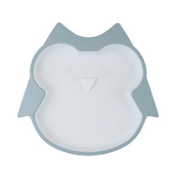 Placa de alimentação do silicone infantil livre de BPA impermeável com parte inferior da sução
