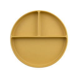 Tipo círculo da sução do grupo da placa do bebê do silicone dado forma para a alimentação da criança