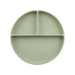 Tipo círculo da sução do grupo da placa do bebê do silicone dado forma para a alimentação da criança