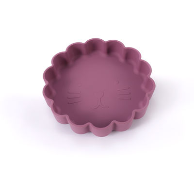 O silicone amigável da criança da sução de Eco chapeia o delicado para o OEM do jantar do bebê