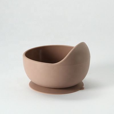 A bacia amigável do silicone de Eco ajustou a forma redonda para o OEM do curso da família