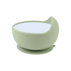 Grupo livre feito sob encomenda da bacia do comida para bebê de BPA, bacia do silicone do bebê da sução do produto comestível