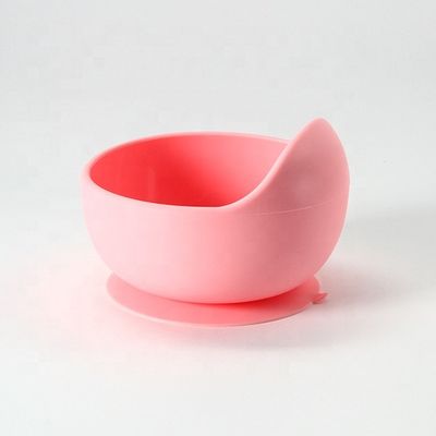 A bacia durável do silicone das multi cores ajustou-se brandamente flexível para a alimentação do bebê