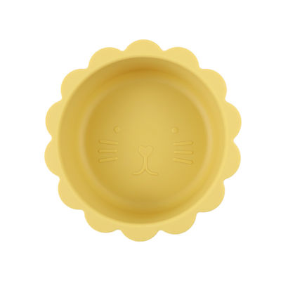 A bacia do silicone da sução ajustou o PVC livre de BPA livre para crianças infantis unisex