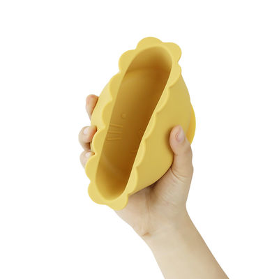 A bacia do silicone da sução ajustou o PVC livre de BPA livre para crianças infantis unisex