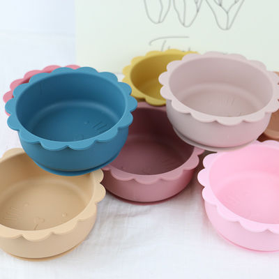 A bacia personalizada do silicone da sução ajustou o material livre não tóxico impermeável de BPA