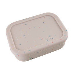 lancheira dobrável do silicone de 800ml 1200ml para o escritório exterior Bento