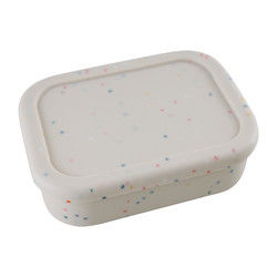 lancheira dobrável do silicone de 800ml 1200ml para o escritório exterior Bento