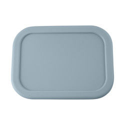 lancheira dobrável do silicone de 800ml 1200ml para o escritório exterior Bento