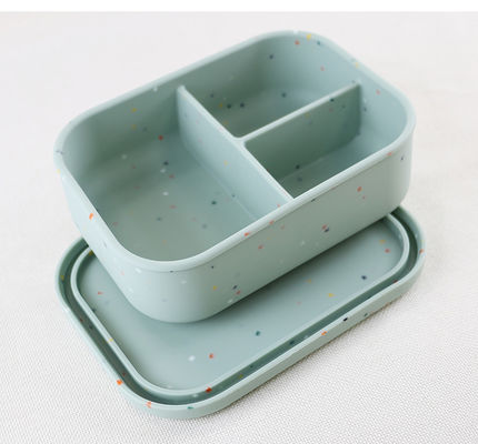 Recipiente de armazenamento sustentável do alimento do silicone para o ODM dos trabalhadores de estudantes