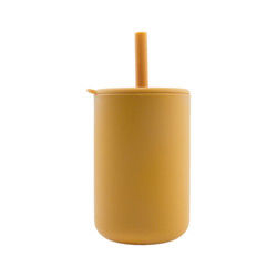 O círculo múltiplo do copo das crianças do silicone da cor dá forma à prova livre do derramamento de BPA para o infante
