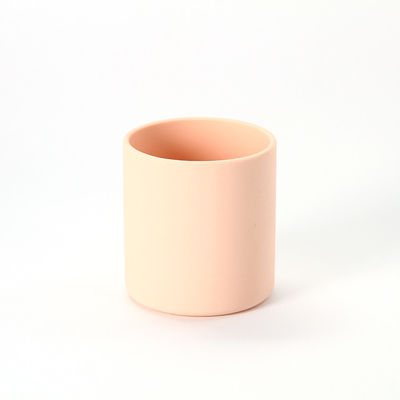 O copo BPA das crianças do silicone da prova do derramamento livra não tóxico para o treinamento infantil