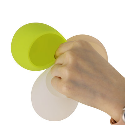 O copo BPA da água do silicone da cor de Panton não livra nenhum punho nenhuma tampa para a cerveja do vinho