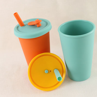 Copo de café dobrável 350ml do silicone do acampamento do curso com Straw Lid